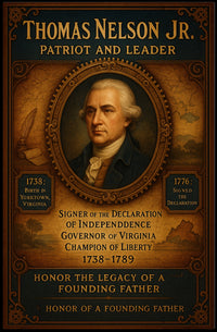 Thomas Nelson Jr. Patriot And Leader Poster PosterGoat