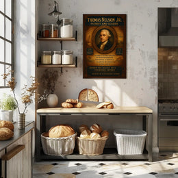 Thomas Nelson Jr. Patriot And Leader Poster PosterGoat