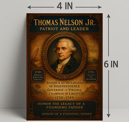 Thomas Nelson Jr. Patriot And Leader Poster PosterGoat