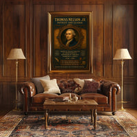 Thomas Nelson Jr. Patriot And Leader Poster PosterGoat