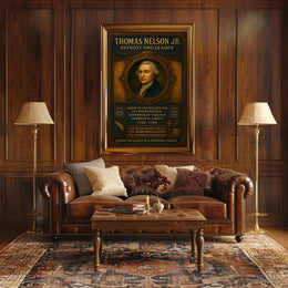 Thomas Nelson Jr. Patriot And Leader Poster PosterGoat