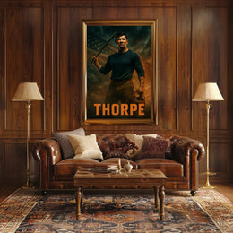 Thorpe A Legacy Of Strength Poster PosterGoat