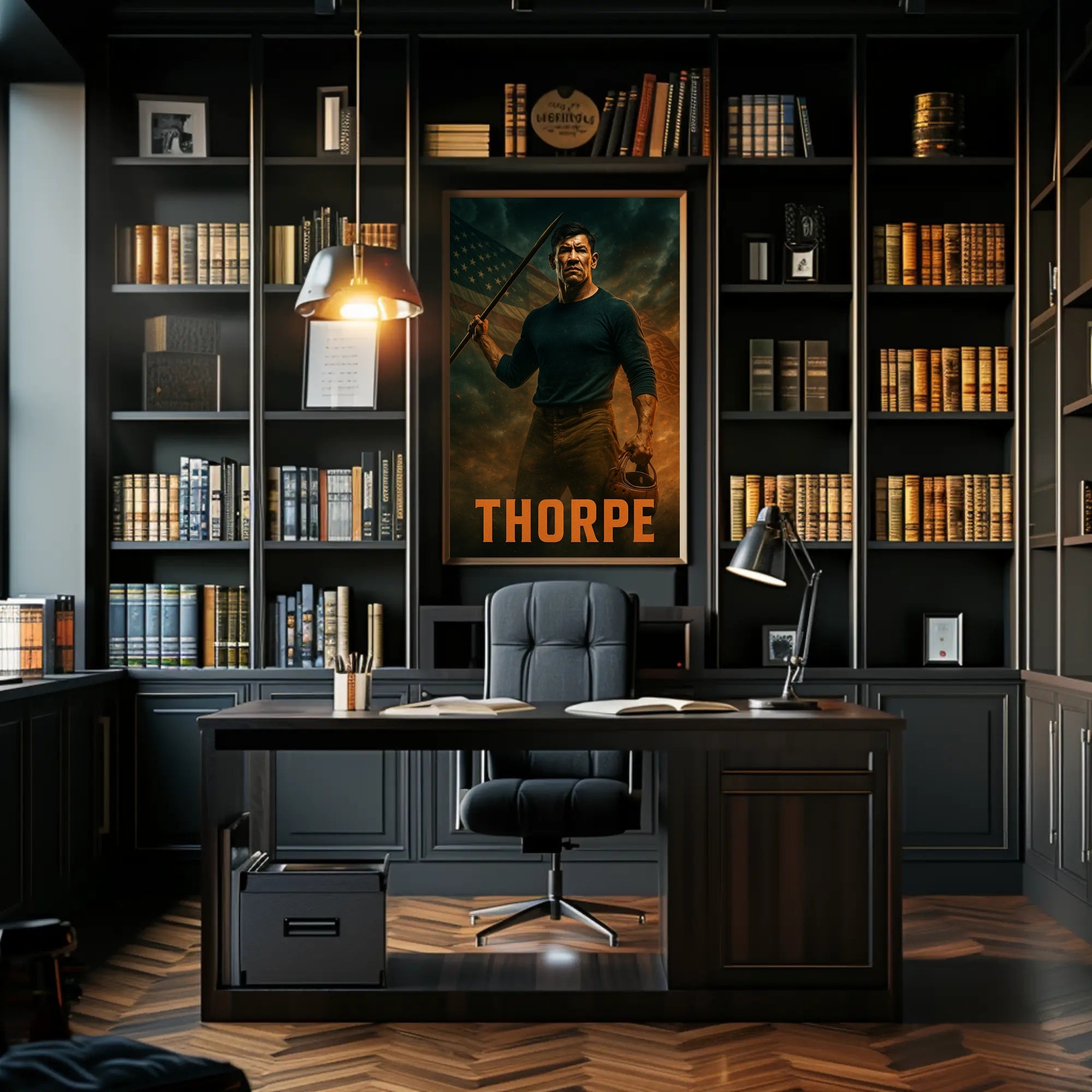Thorpe A Legacy Of Strength Poster PosterGoat