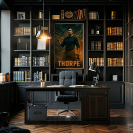 Thorpe A Legacy Of Strength Poster PosterGoat