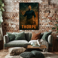 Thorpe A Legacy Of Strength Poster PosterGoat