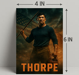 Thorpe A Legacy Of Strength Poster PosterGoat