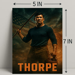 Thorpe A Legacy Of Strength Poster PosterGoat