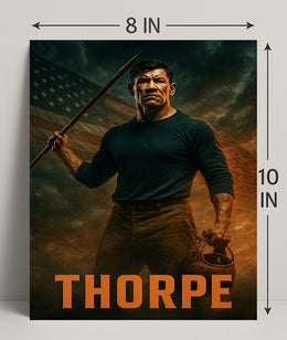 Thorpe A Legacy Of Strength Poster PosterGoat
