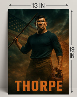 Thorpe A Legacy Of Strength Poster PosterGoat