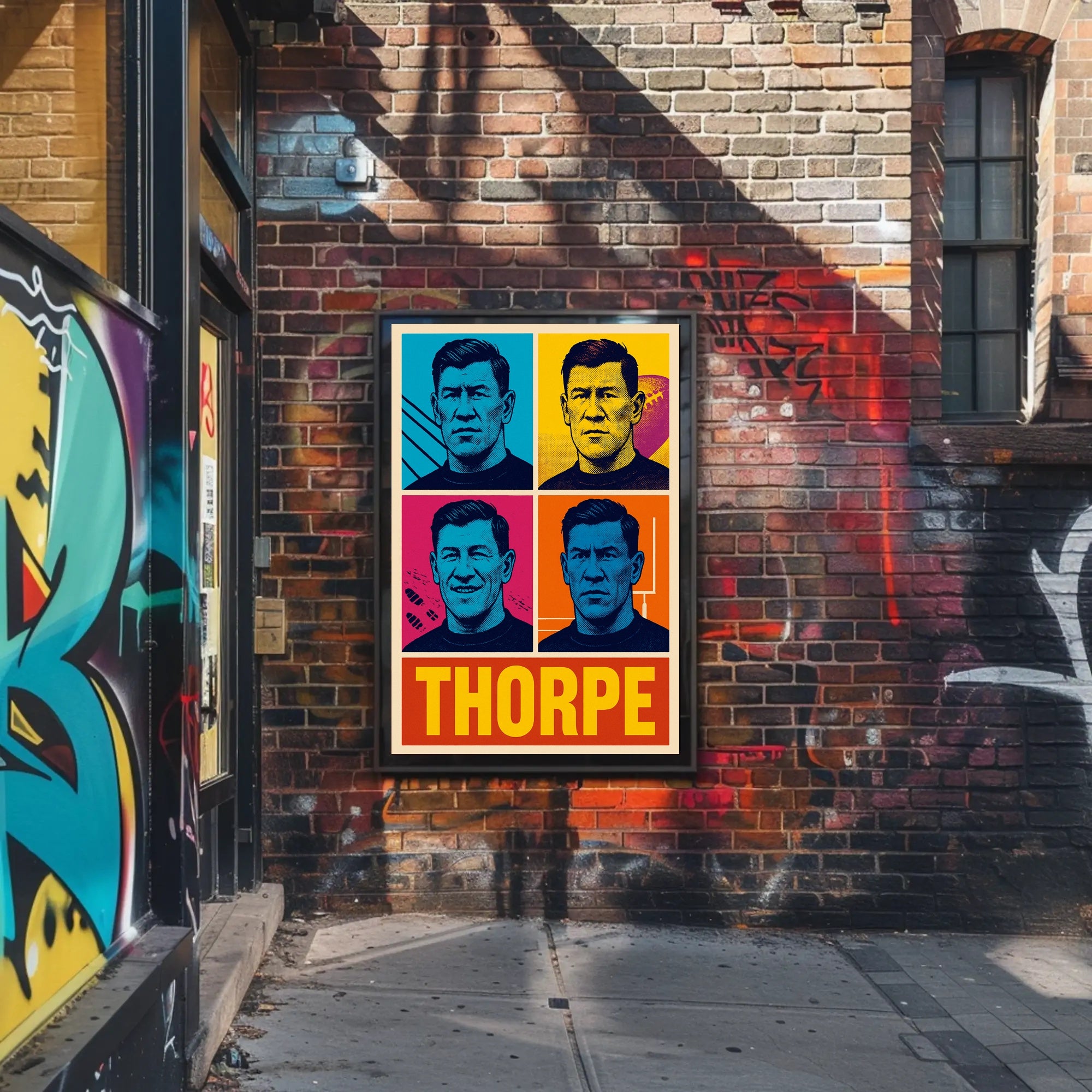 Thorpe Poster PosterGoat