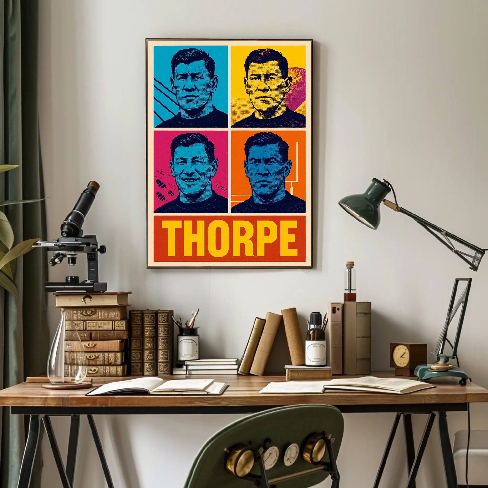 Thorpe Poster PosterGoat