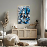Three Women with Headwraps in Heritage Cultural Poster PosterGoat