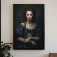 Timeless Elegance in Classical Portraiture Heritage Poster PosterGoat