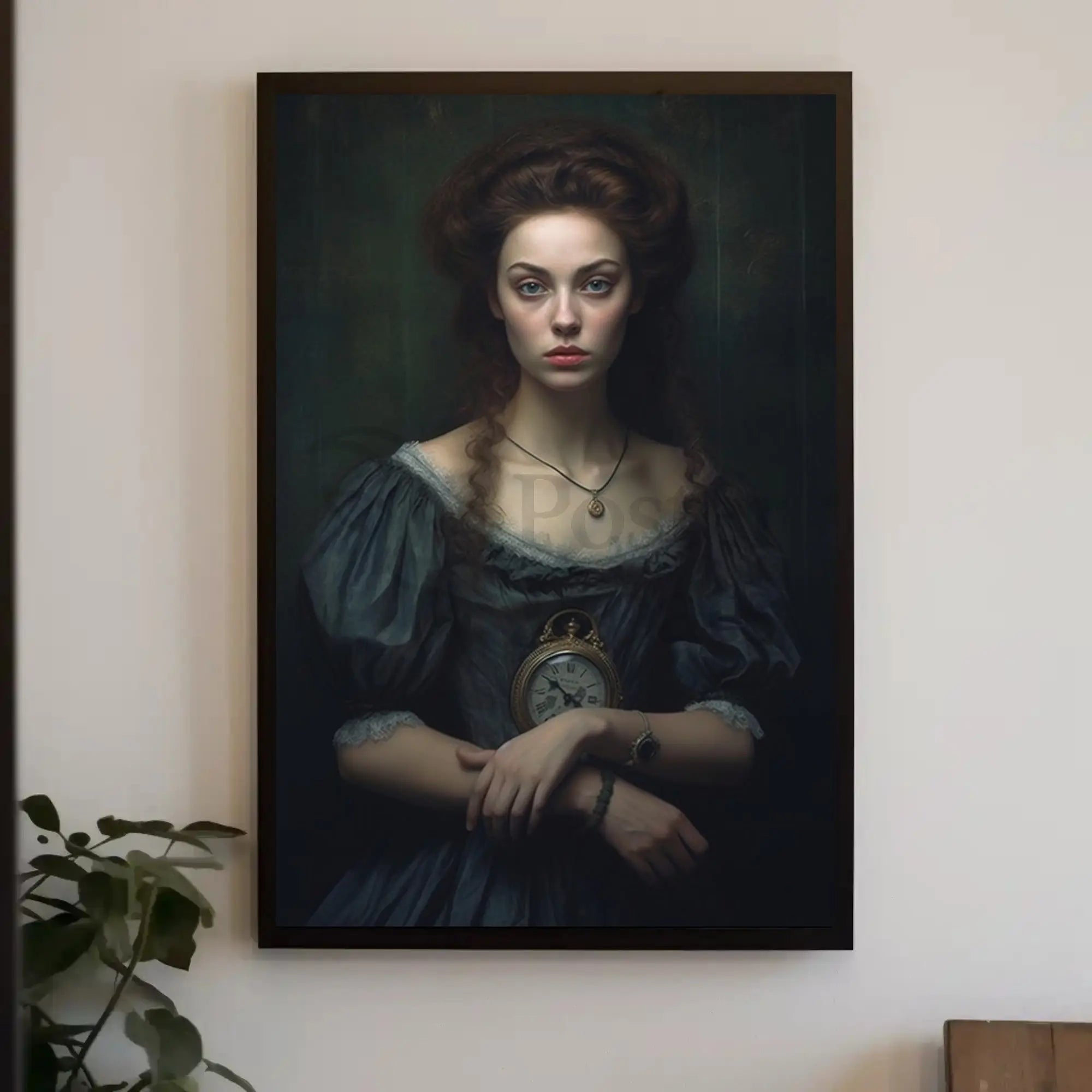 Timeless Elegance in Classical Portraiture Heritage Poster PosterGoat