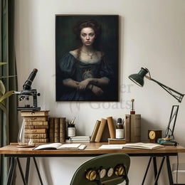 Timeless Elegance in Classical Portraiture Heritage Poster PosterGoat