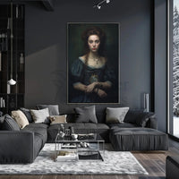 Timeless Elegance in Classical Portraiture Heritage Poster PosterGoat