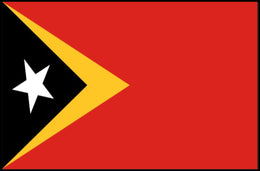 Timor-Leste National Flag Bold Patriotic Country Flag Poster PosterGoat