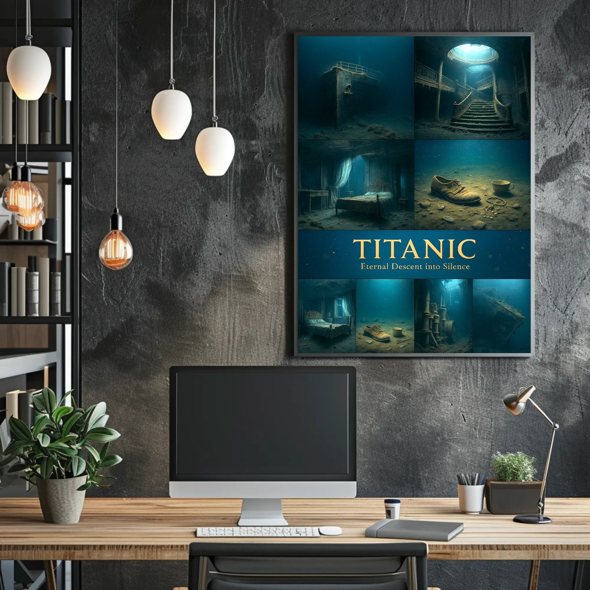 Titanic Eternal Descent Into Silence Poster PosterGoat