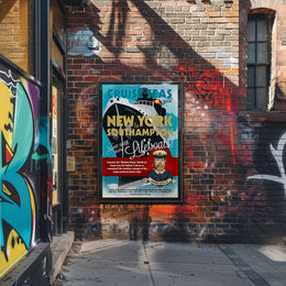 Titanic II Nautical Voyage Retro Travel Poster PosterGoat