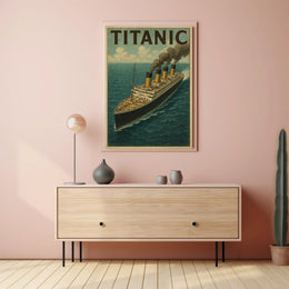 Titanic Iconic Ocean Liner Poster PosterGoat