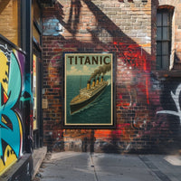 Titanic Iconic Ocean Liner Poster PosterGoat