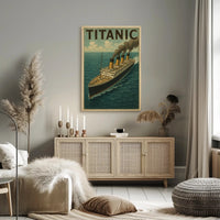 Titanic Iconic Ocean Liner Poster PosterGoat