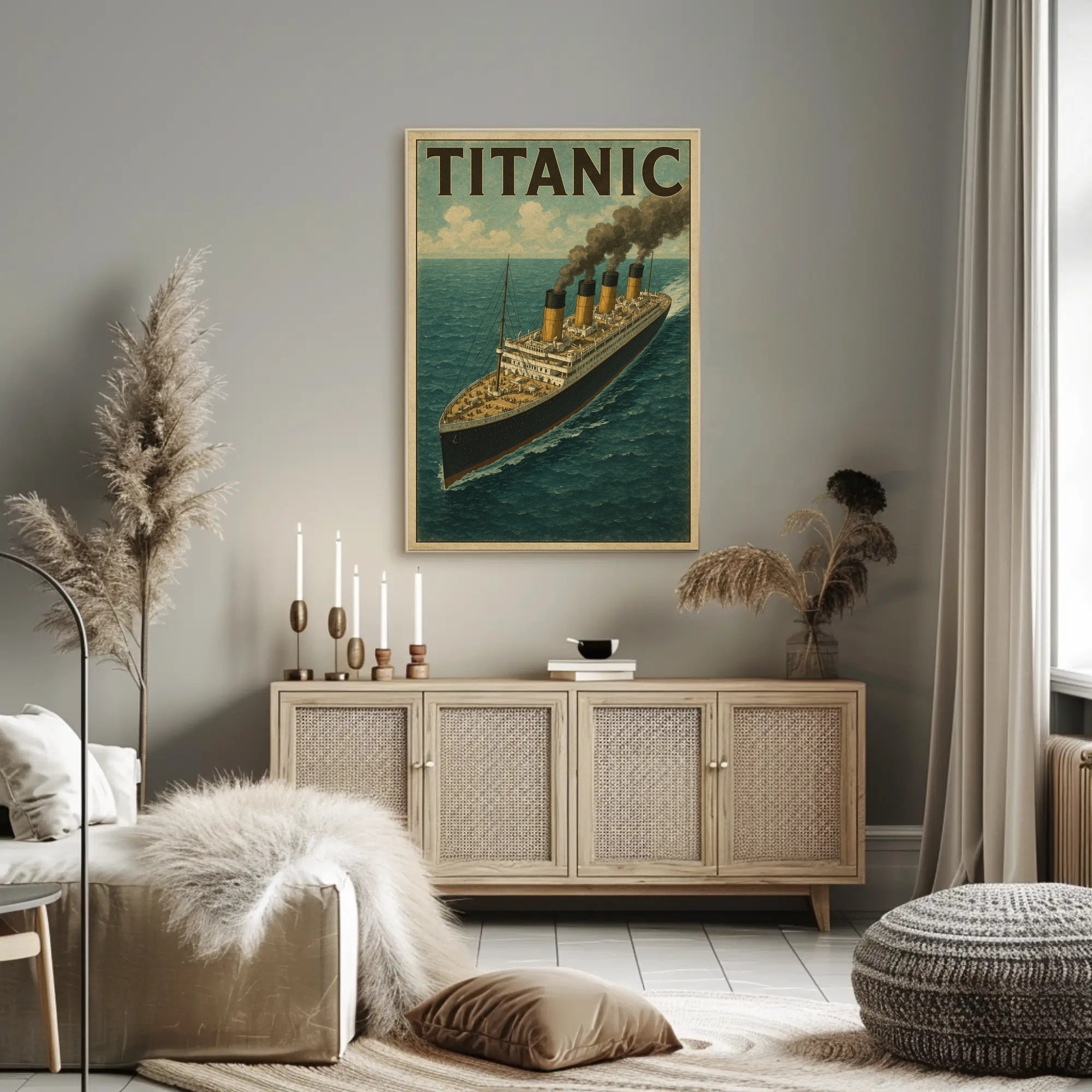 Titanic Iconic Ocean Liner Poster PosterGoat
