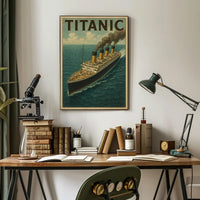 Titanic Iconic Ocean Liner Poster PosterGoat