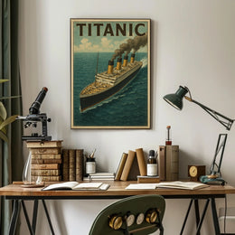 Titanic Iconic Ocean Liner Poster PosterGoat