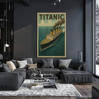 Titanic Iconic Ocean Liner Poster PosterGoat