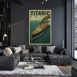 Titanic Iconic Ocean Liner Poster PosterGoat