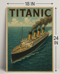 Titanic Iconic Ocean Liner Poster PosterGoat