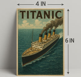 Titanic Iconic Ocean Liner Poster PosterGoat