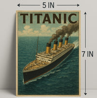 Titanic Iconic Ocean Liner Poster PosterGoat