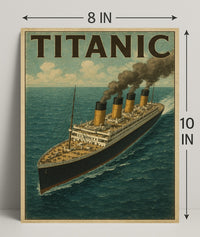 Titanic Iconic Ocean Liner Poster PosterGoat