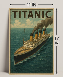 Titanic Iconic Ocean Liner Poster PosterGoat