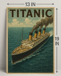Titanic Iconic Ocean Liner Poster PosterGoat