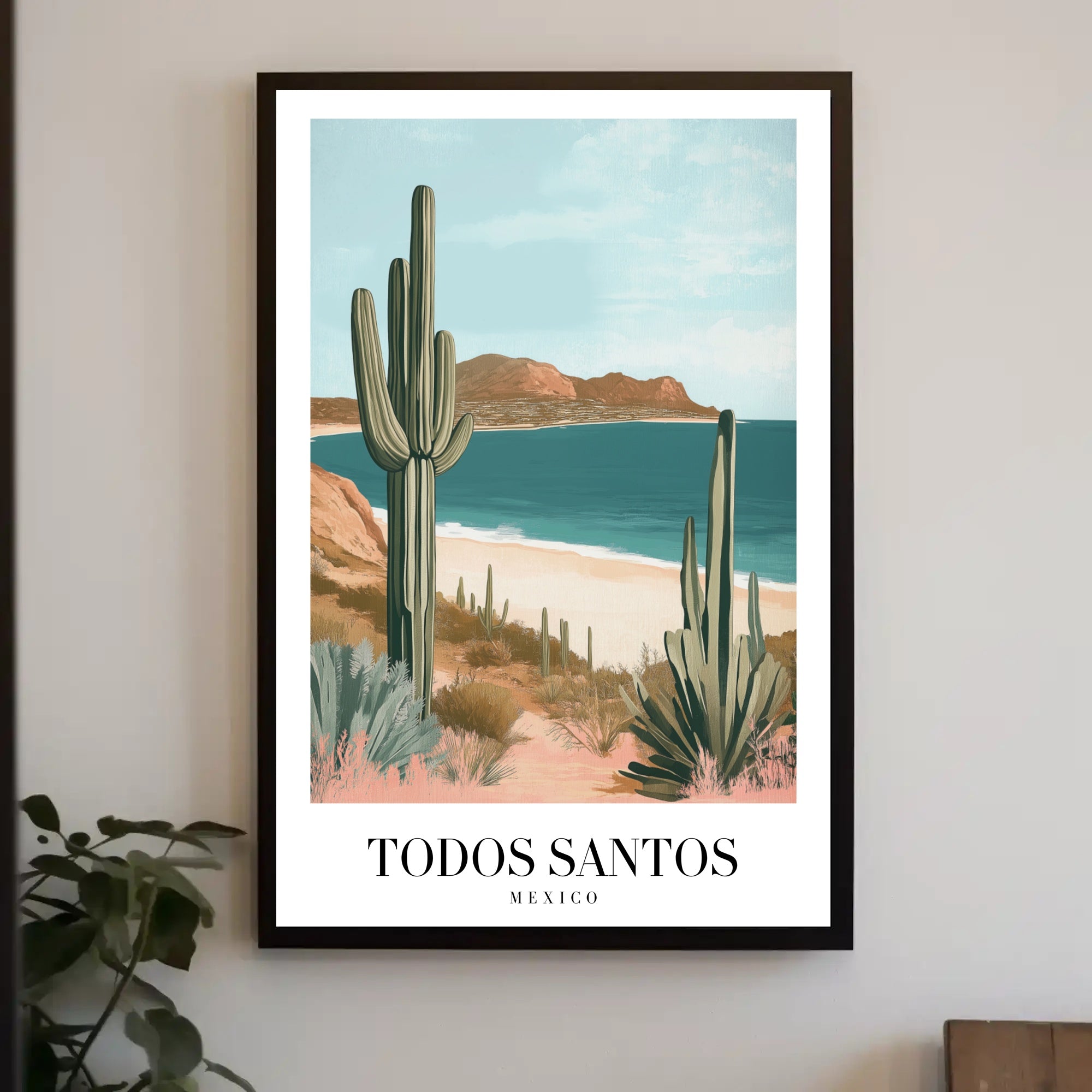 Todos Santos Scenic Travel Poster PosterGoat