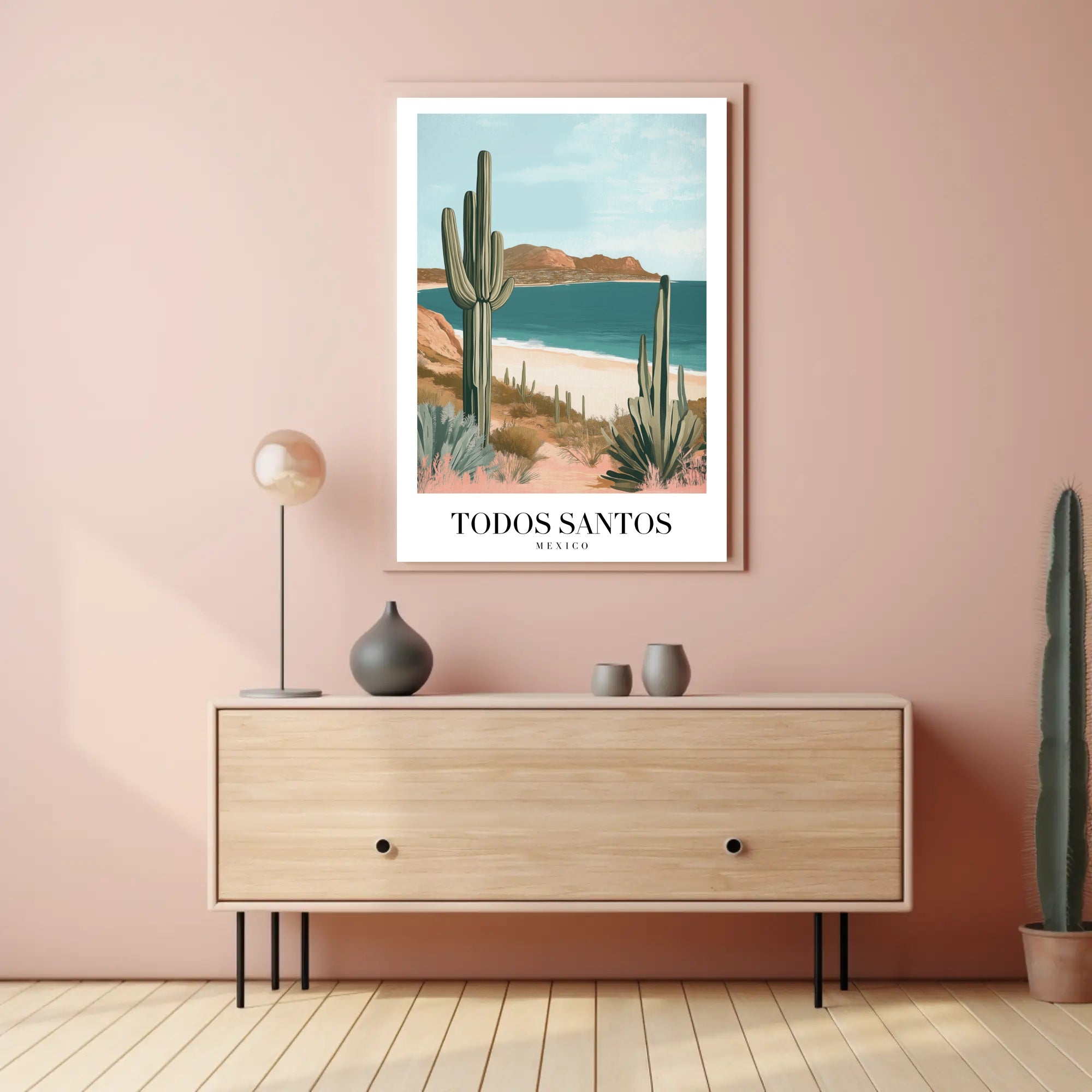 Todos Santos Scenic Travel Poster PosterGoat