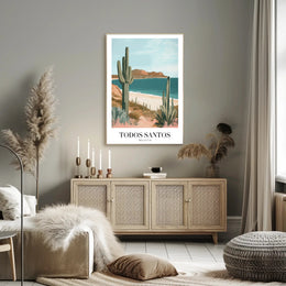Todos Santos Scenic Travel Poster PosterGoat