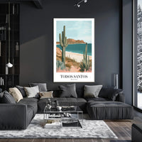 Todos Santos Scenic Travel Poster PosterGoat
