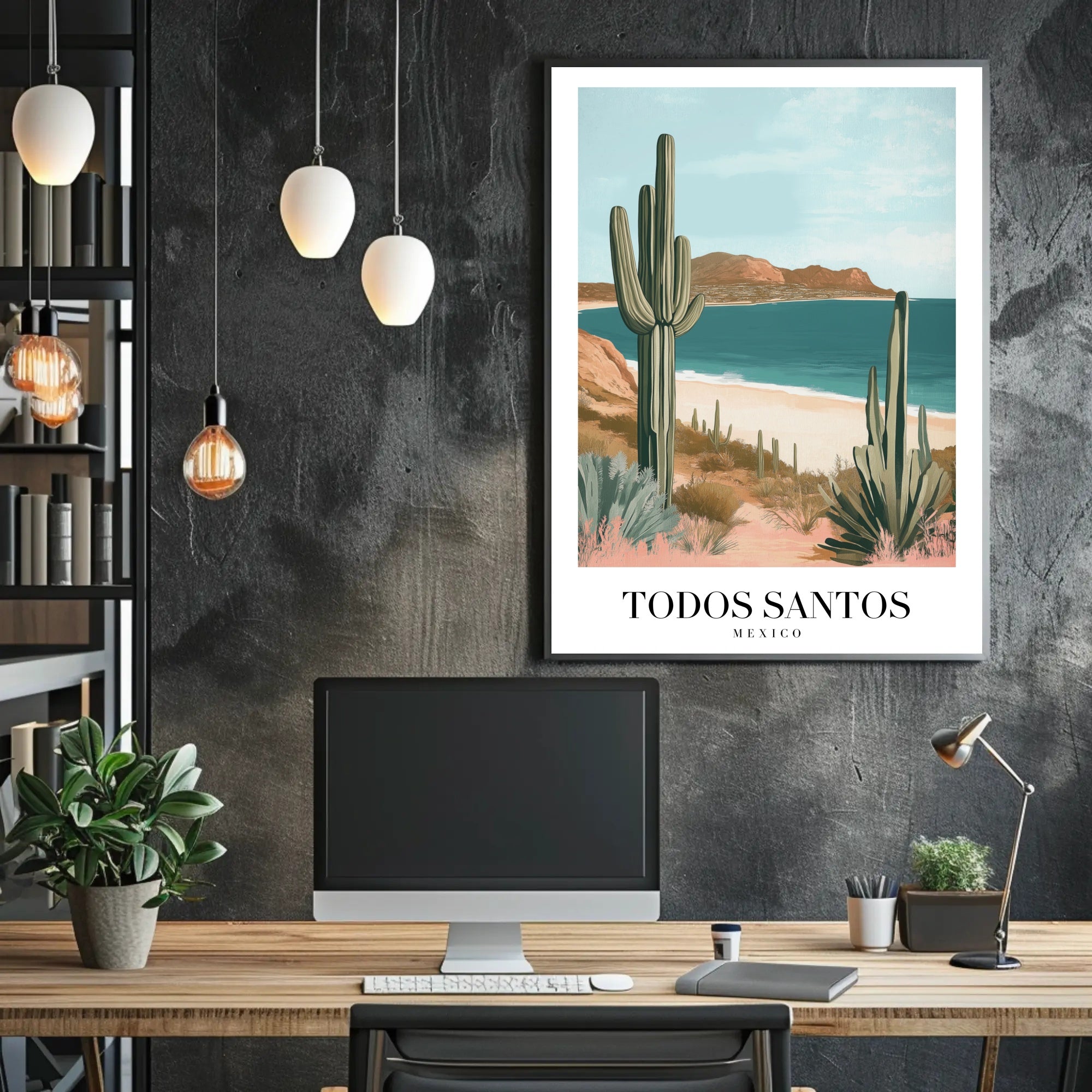 Todos Santos Scenic Travel Poster PosterGoat