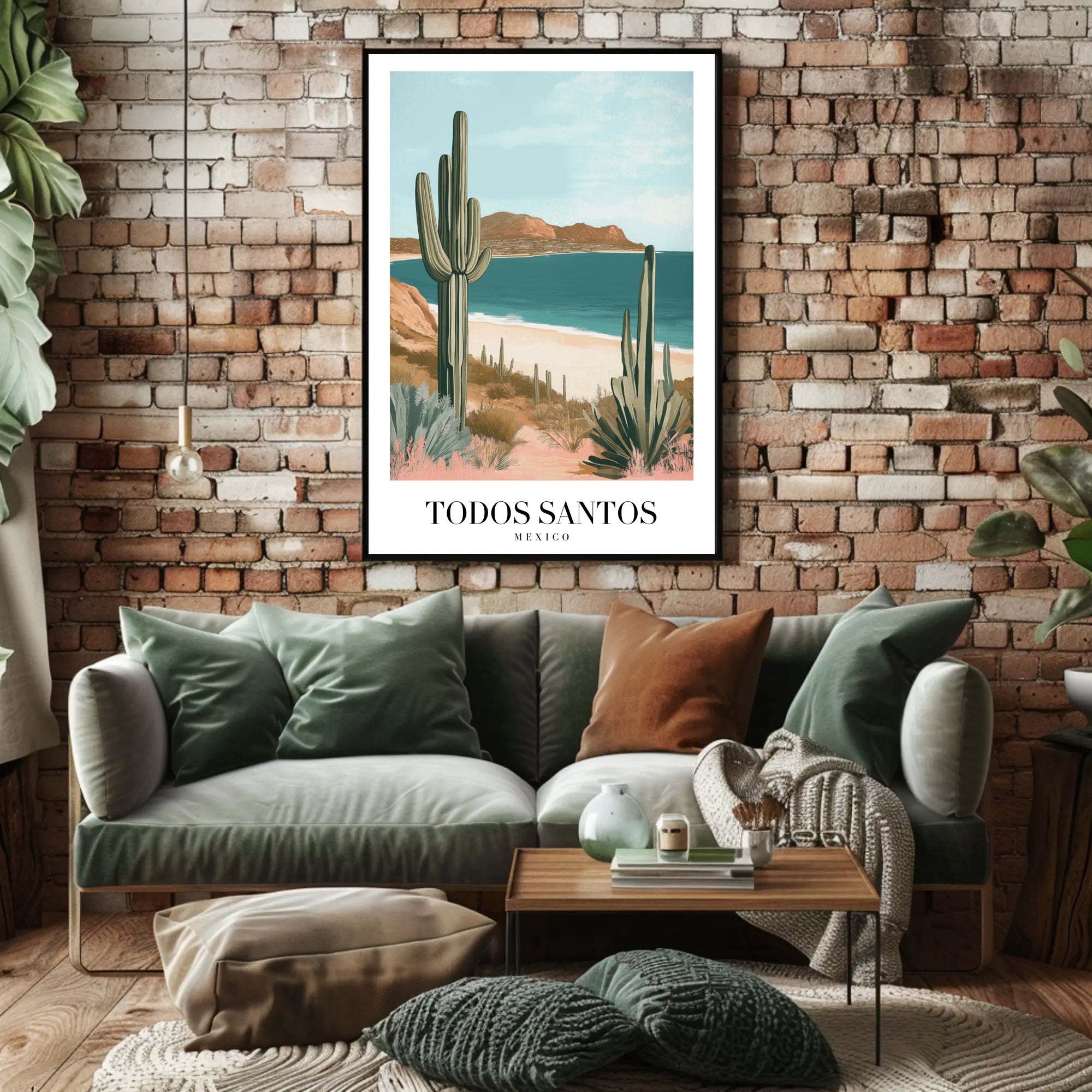 Todos Santos Scenic Travel Poster PosterGoat