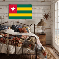 Togo Flag Design for Country Flag Poster PosterGoat