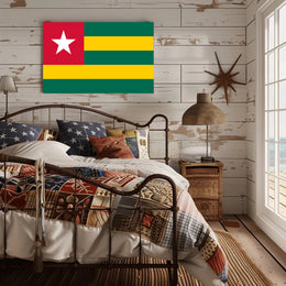 Togo Flag Design for Country Flag Poster PosterGoat