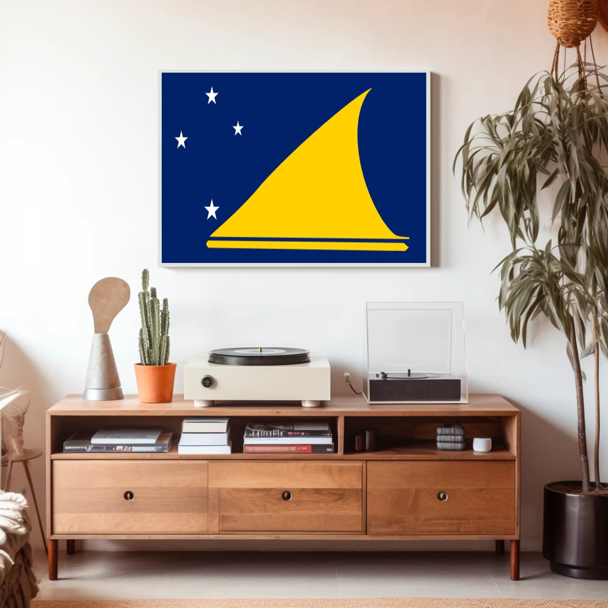 Tokelau Flag Patriotic Art: Country Flag Poster PosterGoat