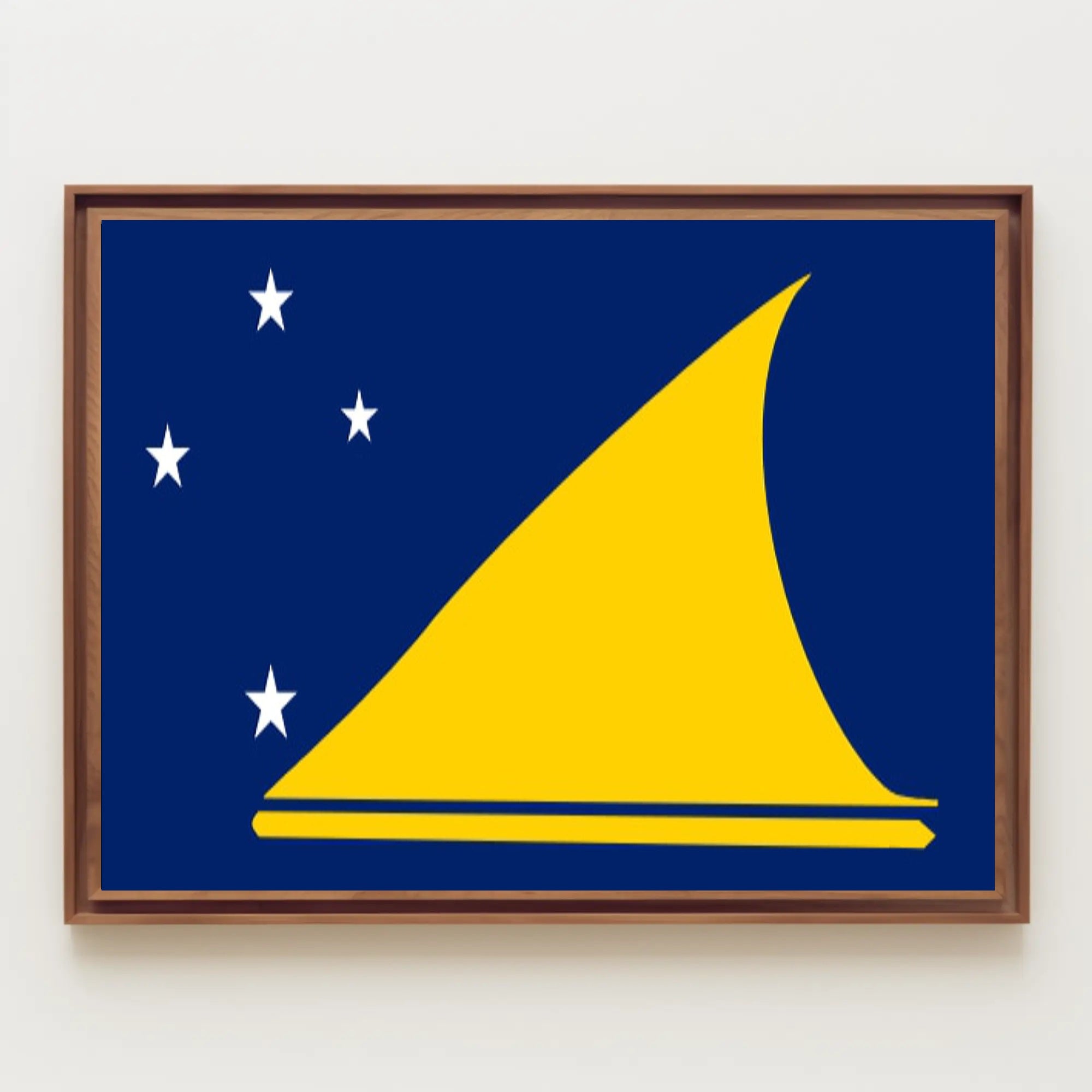 Tokelau Flag Patriotic Art: Country Flag Poster PosterGoat