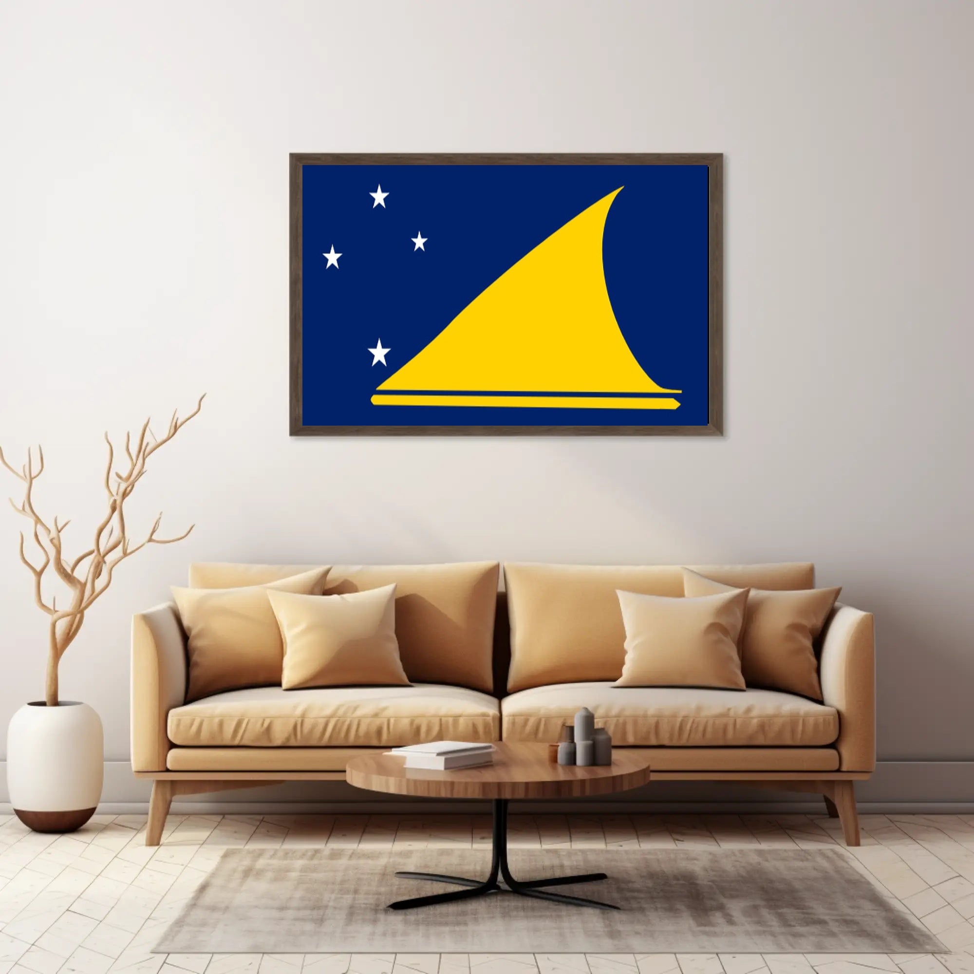 Tokelau Flag Patriotic Art: Country Flag Poster PosterGoat