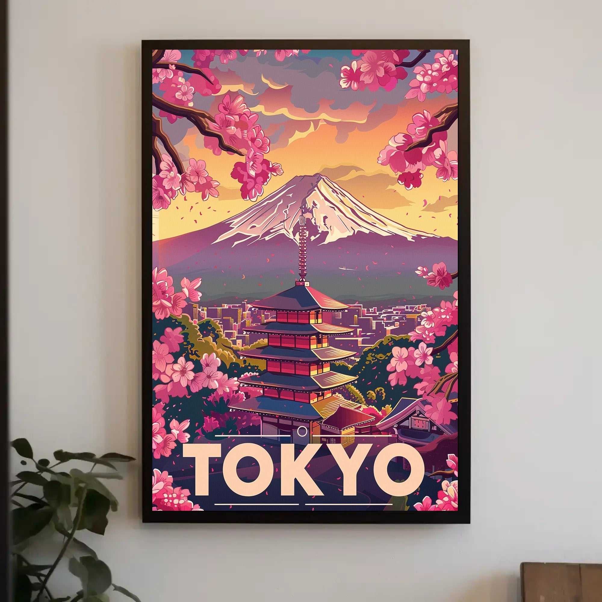 Tokyo Dreamscape: Vibrant Heritage Cultural Poster PosterGoat
