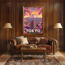 Tokyo Dreamscape: Vibrant Heritage Cultural Poster PosterGoat